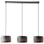 Brilliant Tyas Pendant Metal Black Gold | Suitable for 3x E27