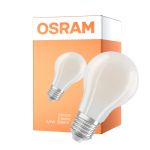 Osram Classic LED E27 Pear Filament Frosted 3.8W 806lm - 827 Extra Warm White | Dimmable - Replaces 60W