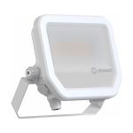 Ledvance LED Floodlight Aluminium White 17W 2200lm 100D - 830 Warm White | IP66 - Symmetrical