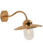 Nordlux Luxembourg Wall Light Copper and Glass Copper | IP54 - Suitable for E27