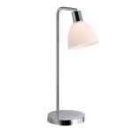 Nordlux Table Lamp Ray Metal and Glass Chrome | Suitable for 1x E14