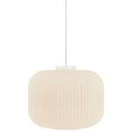Nordlux Milford 30 Pendant Glass White | Suitable for 1x E27