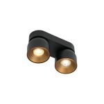 Nordlux Pitcher Spot Metal Black | Suitable for 2x GU10