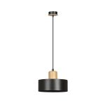 Emibig Pendant Torin Steel Black | Suitable for 1x E27 - Max 15W