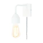 It's about RoMi Wall Light Madrid Iron White S | Suitable for 1x E27 