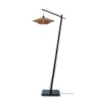 Good&Mojo Floor Lamp Bali Bamboo Black | Suitable for 1x E27 