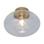 It's about RoMi Ceiling Light Brussels Glass Gold | Suitable for 1x E27 
