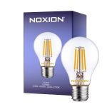 Noxion Lucent LED E27 Pear Filament Clear 4.5W 470lm - 822-827 Dim To Warm | Dimmable - Replaces 40W