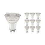 Multipack 10x Noxion PerfectColor LED Spot GU10 PAR16 4W 345lm 36D - 930 Warm White | Best Colour Rendering - Dimmable - Replaces 50W