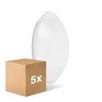 Multipack 5x Ledvance Surface Circular 350 18W 830 1440lm White IP44 | Warm White