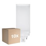 Multipack 10x Ledvance Dulux-T LED 7W - 840 Cool White | 4-Pin - Replaces 18W