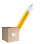 Multipack 6x Osram LED Slim Line R7S LED R7S 118mm Clear 8W 806lm - 840 Cool White | Replaces 60W