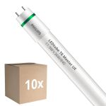 Multipack 10x Philips LED Tube T8 MASTER (EM/Mains) Ultra Efficiency 11.9W 2500lm - 840 Cool White | 120cm - Replaces 36W
