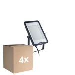 Multipack 4x Philips LED Floodlight Ledinaire BVP169 150W 18000lm 110D - 830-865 CCT | IP65 - Symmetrical 