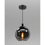 Eglo Pendant Ariscani Steel Black | Suitable for E27