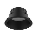 Noxion LED Downlight Hera Deep Recessed Black 21W 2400lm 100D - 827-830-840 CCT | 226mm - Cutout 200mm