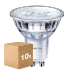 Multipack 10x Philips Corepro LED Spot GU10 PAR16 3.5W 265lm 36D - 830 Warm White | Replaces 35W