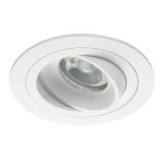 Noxion Recessed Spot Logic MR16 Tiltable White | Cutout 80mm - GU10 Socket