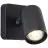 Brilliant Marty Wall Light Aluminium Sandy Black 5W 350lm - 830 Warm White | Incl. 1x GU10