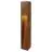 SLV Slot 80 Floor Lamp Steel Rusty | Outdoor - IP44 - Suitable for 1x E27 