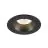 SLV New Tria 68 Spot Aluminium Black Round 8.3W 500lm 38D - 930 Warm White | Cutout 68mm -  Best Colour Rendering - Dimmable 