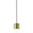 SLV Oculus Pendant Aluminium Brass 11W 780lm - 920-930 Dim To Warm | Best Colour Rendering - Dimmable 