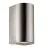 Nordlux Canto Maxi 2 Wall Light Stainless Steel Up & Down | IP44 - Suitable for 2x GU10