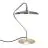 DFTP by Nordlux Table Lamp Artist Metal Stainless Steel 15W 1100lm - 930 Warm White | Best Colour Rendering