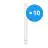 Multipack 10x Ledvance Dulux-L LED 18W - 830 Warm White | 4-Pin - Replaces 36W