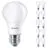 Multipack 10x Philips Corepro LED Bulb E27 Pear Frosted 5W 470lm - 930 Warm White | Best Colour Rendering - Replaces 40W
