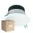 Multipack 4x Philips LED Downlight Coreline DN142B Aluminium White 11W 1200lm 60D - 830 Warm White | Cutout 155mm - IP20 - White Reflector