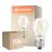 Multipack 10x Ledvance Classic LED E27 Pear Filament Clear 1W 136lm - 827 Extra Warm White | Replaces 15W
