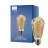 Philips MASTER Value LED Bulb E27 Edison Filament Gold 4W 250lm - 818 Extra Warm White | Dimmable - Replaces 25W