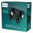 Philips Runner LED Spot Metal Black | Suitable for 4x GU10