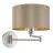 Eglo Wall Light Maserlo Steel Satin Nickel | Suitable for E27