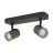Eglo Ceiling Light Consuma 1 Steel Bronze Black | IP44 - Suitable for 2x GU10 