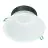 Philips LED Downlight Coreline DN142B Aluminium White 19.2W 2300lm 60D - 840 Cool White | Cutout 200mm - IP20 - White Reflector