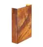 Nordlux Fold 15 Corten Wall Light  Brown Up & Down 10.4W 225lm - 830 Warm White