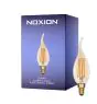 Noxion Lucent LED E14 Candle Filament Amber BA35 4.5W 400lm - 822 Extra Warm White | Dimmable - Replaces 35W