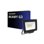 Noxion LED Floodlight Beamy G3.1 Black 20W 2200lm 100D - 840 Cool White | IP65 - Symmetrical 