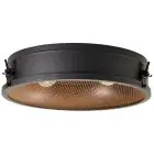 Brilliant Zois Ceiling Light Metal Black | 420mm - Suitable for 2x E27