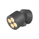 SLV Cube Aluminium Anthracite 15W 1200lm - 827-830 CCT | Dimmable