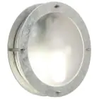 Nordlux Malte Wall Light Galvanized Steel Grey | 240mm - IP54 - Suitable for E27