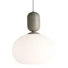 Nordlux Notti 20 Pendant Glass Grey | Suitable for 1x E27