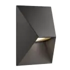 Nordlux Pontio Wall Light Aluminium Black | IP54 - Suitable For 1x GU10