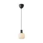 Nordlux Milford Mini Black Pendant Glass Black | Suitable for 1x E27