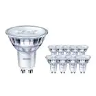 Multipack 10x Philips Corepro LED Spot GU10 PAR16 3.5W 255lm 36D - 827 Extra Warm White | Replaces 35W