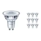 Multipack 10x Philips Corepro LED Spot GU10 PAR16 3.5W 275lm 36D - 840 Cool White | Replaces 35W