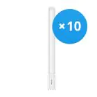 Multipack 10x Philips Corepro PL-L LED 16.5W 2100lm - 865 Daylight | 4-Pin - Replaces 36W