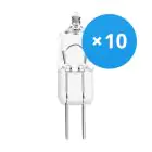 Multipack 10x Osram Halogen G4 Capsule Halostar 10 W 